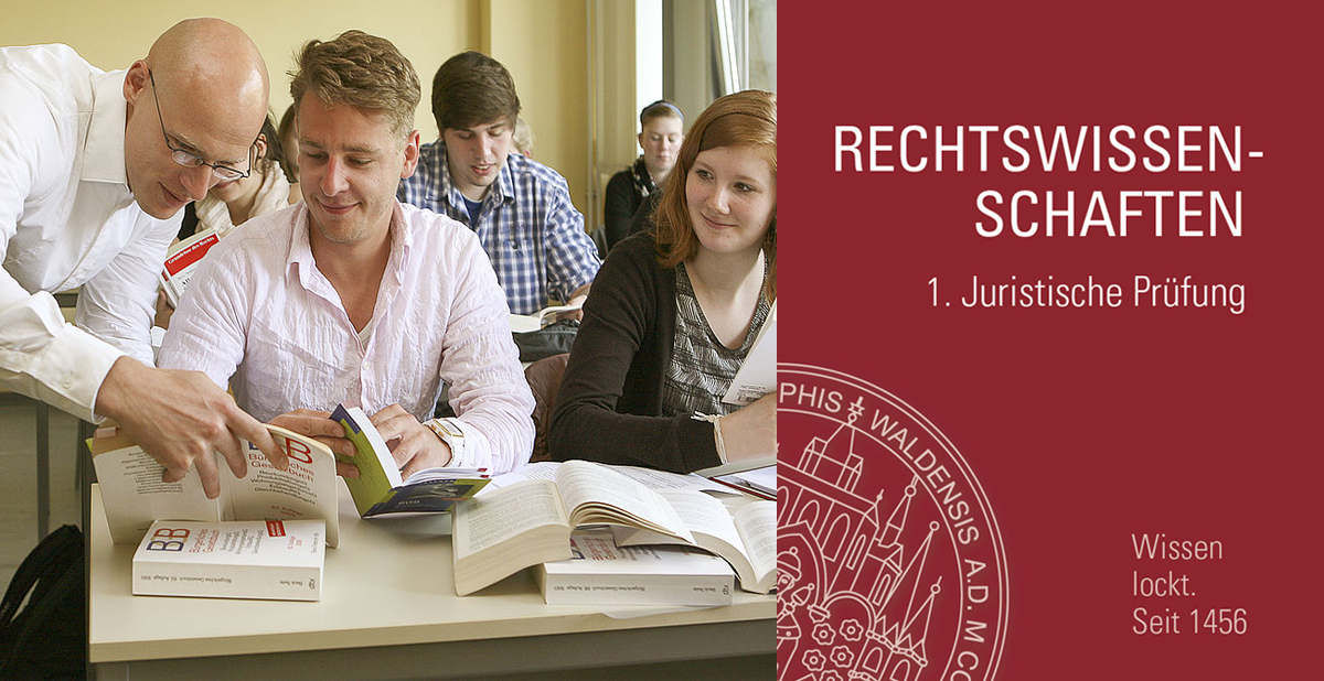 Studiengang Rechtswissenschaften in Greifswald (Staatsexamen) Studiengang Rechtswissenschaften in Greifswald (Staatsexamen)